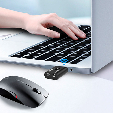 Bluetooth аудио адаптер (ресивер + трансмиттер) 3,5 мм в USB порт Comfast CF-M33 V5.0