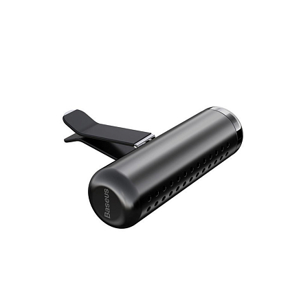 Ароматизатор автомобильный в решетку обдува Baseus Chubby черный