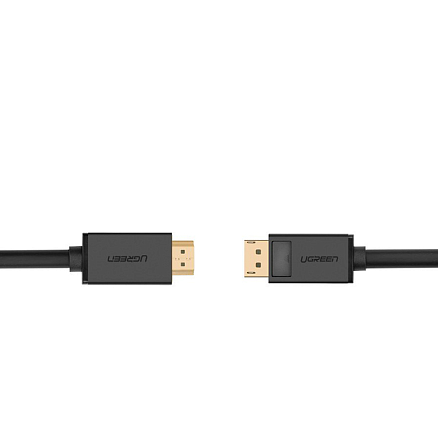Кабель DisplayPort - HDMI (папа - папа) длина 3 м 4Kx2K Ugreen DP101 черный