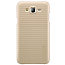 Чехол для Samsung Galaxy J7 пластиковый тонкий Nillkin Super Frosted золотистый