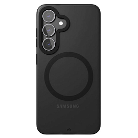 Чехол для Samsung Galaxy S25 гибридный VLP Moon Magsafe прозрачно-черный