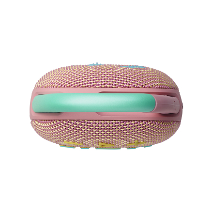 Портативная колонка JBL Clip 5 с защитой от воды мятно-розовая