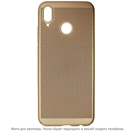 Чехол для Huawei Mate 20 Lite пластиковый Volare Rosso Decco золотистый