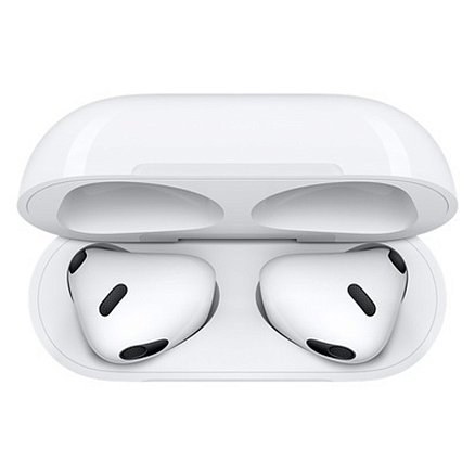 Наушники TWS беспроводные AirPods 3 вкладыши с активным шумоподавлением и Magsafe белые