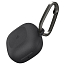 Чехол для наушников Samsung Galaxy Buds 2, Buds Live, Buds Pro гибридный Spigen Geo Fit темно-серый