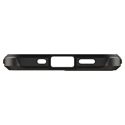 Чехол для iPhone 12 Mini гибридный Spigen Neo Hybrid черно-серый