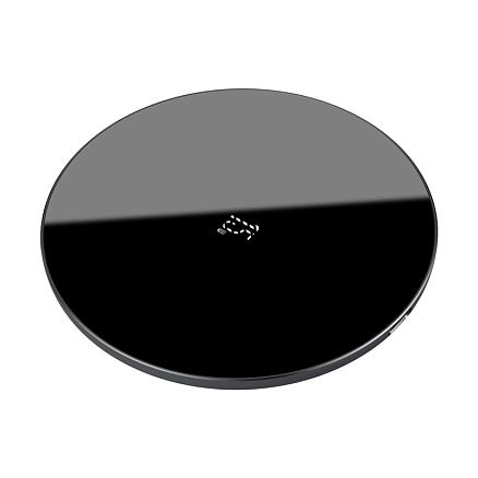 Беспроводная зарядка для телефона Baseus Simple 15W (быстрая зарядка) черная