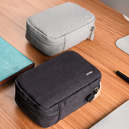 Сумка-органайзер для аксессуаров WiWU Cozy L черная