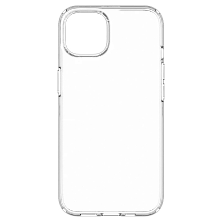Чехол для iPhone 13 mini гелевый ультратонкий Spigen SGP Liquid Crystal прозрачный
