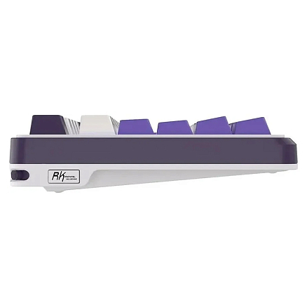 Клавиатура беспроводная Bluetooth Royal Kludge RK-S98 RK Chartreuse механическая с подсветкой игровая фиолетово-белая