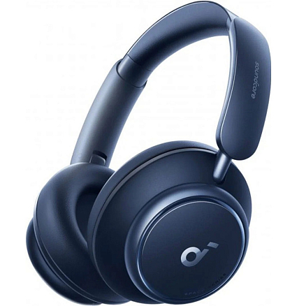 Наушники беспроводные Anker SoundCore Space Q45 полноразмерные с микрофоном и активным шумоподавлением синие
