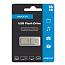 Флешка Maxvi MK 16Gb USB 2.0 металл серебристая