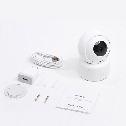 IP камера видеонаблюдения Xiaomi IMILab Home Security C20 (CMSXJ36A) 360° 1080p белая