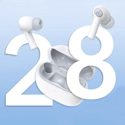 Наушники TWS беспроводные Anker SoundCore Note i вакуумные с микрофоном белые