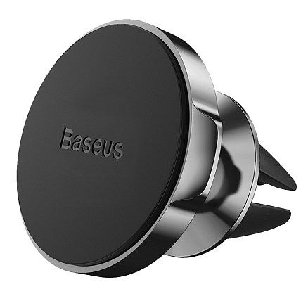 Держатель автомобильный в решетку обдува магнитный Baseus Small Ears SUER-A01 черный