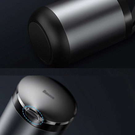 Пепельница в автомобиль с подсветкой Baseus Premium черная