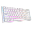 Клавиатура беспроводная Bluetooth Royal Kludge RK84 RK Red механическая с подсветкой игровая белая