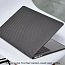 Чехол для Apple MacBook Pro 13 Touch Bar A1706, A1989, A2159, A2251, A2289, A2338, Pro 13 A1708 пластиковый тонкий WiWU iKavlar черный