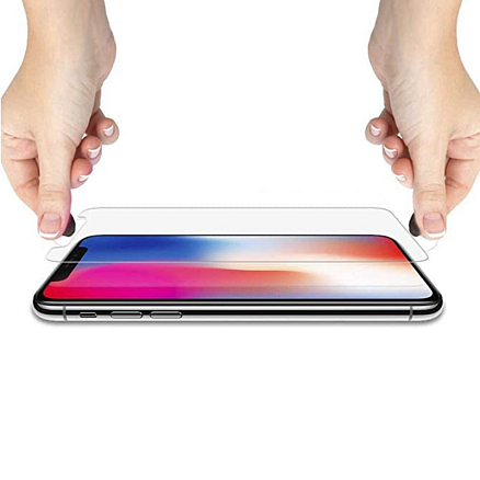 Защитное стекло для iPhone 11, XR на экран Spigen Glas.TR Slim HD прозрачное