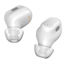 Наушники TWS беспроводные Bluetooth Baseus Encok WM01 V5.3 вакуумные с микрофоном белые
