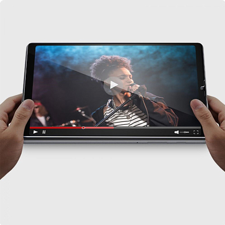 Защитное стекло для Samsung Galaxy Tab A7 Lite 8.7 T220, T225 на экран противоударное Spigen Slim прозрачное