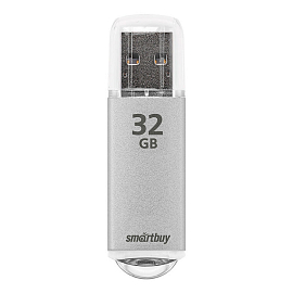 Флешка Smartbuy V-Cut 32Gb USB 2.0 серебристая