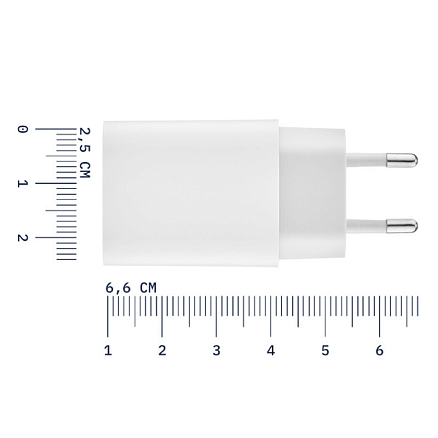 Сетевое зарядное Rocket Slot (белый)