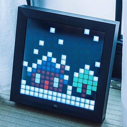 Интерактивная Smart панель с диодным дисплеем Divoom Pixoo черная