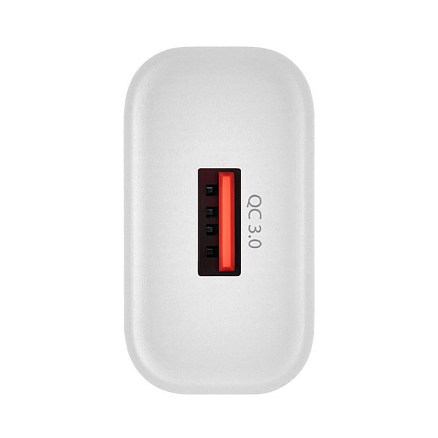 Сетевое зарядное Rocket Slot (белый)