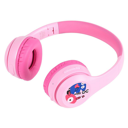 Наушники для детей беспроводные TFN Kids накладные складные розовые