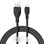 Кабель USB - Lightning для зарядки iPhone 1,2 м 2.4A Baseus Pudding P10355700111-00/CB000052 черный