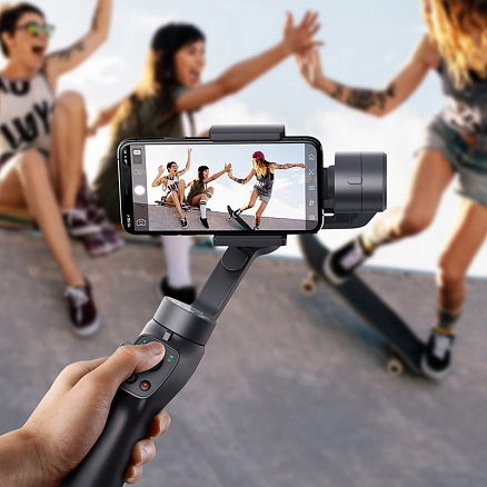 Монопод-стабилизатор Baseus Control Gimbal 3-осевой черный