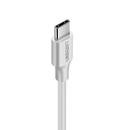 Кабель Type-C - USB длина 2 м 3A Ugreen US287-60123 (быстрая зарядка QC 3.0) белый