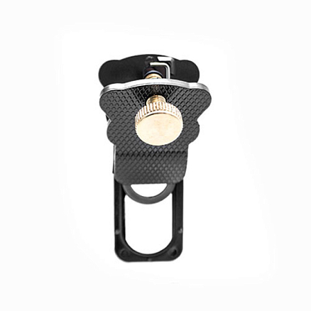 Объектив для телефона универсальный 4-в-1: Fisheye, Wide-Angle, Macro, Telephoto 10х на прищепке темно-серый