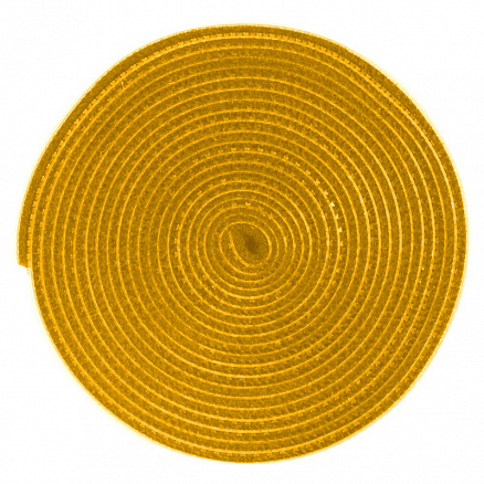 Органайзер кабеля стяжка на липучке Baseus рулон 3 метра желтый