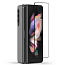 Защитное стекло на экран и пленка на корпус для Samsung Galaxy Z Fold 3 Spigen GLAS.tR черное