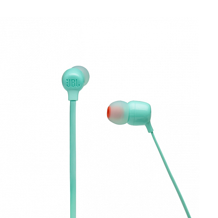 Наушники беспроводные Bluetooth JBL Tune 125BT вакуумные с микрофоном и пультом голубые