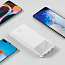 Внешний аккумулятор Baseus Bipow Digital с дисплеем 10000мАч (USB, Type-C, ток 3А, быстрая зарядка PD, QC 3.0, 15Вт) белый