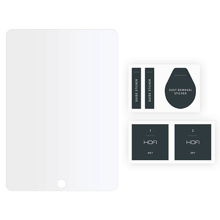 Защитное стекло для iPad 10.2 2020, 2021 на весь экран Hofi Glass Pro+ черное