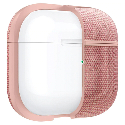 Чехол для наушников AirPods 3 для полной защиты Spigen Urban Fit розовое золото