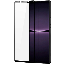 Защитное стекло для Sony Xperia 1 IV на весь экран противоударное Dux Ducis 10D черное