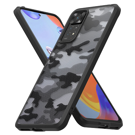 Чехол для Xiaomi Redmi Note 11 Pro, 11 Pro 5G гибридный Ringke Fusion камуфляжный матовый