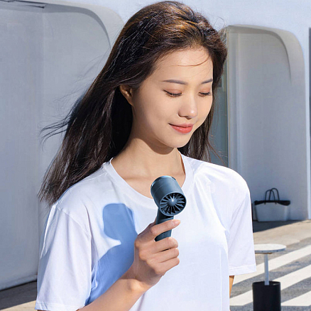 Вентилятор портативный ручной Baseus Flyer Turbine 4000 мАч синий