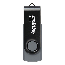 Флешка Smartbuy Twist 32Gb USB 2.0 черная