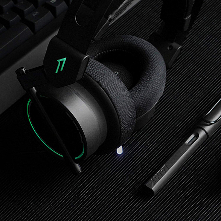Наушники 1More Spearhead VR H1005 7.1 полноразмерные с микрофоном игровые черные
