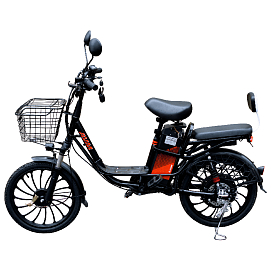 Электровелосипед AVM E-ALFA 20 Pro черный