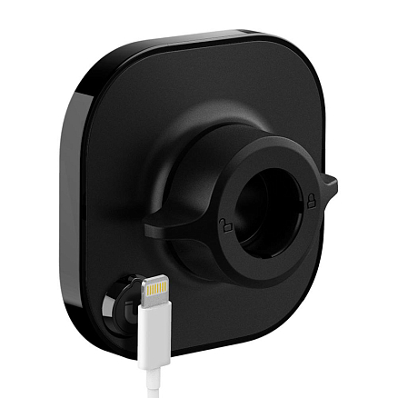 Держатель автомобильный в решетку обдува магнитный MagSafe для iPhone Spigen OneTap ITS12 черный