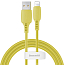 Кабель USB - Lightning для зарядки iPhone 1,2 м 2.4А Baseus Colourful желтый
