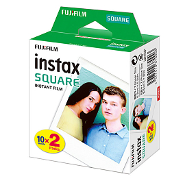 Картридж с фотопленкой для Fujifilm Instax Square на 10 снимков 2 шт.