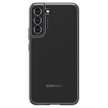 Чехол для Samsung Galaxy S22+ гелевый Spigen Optik Crystal прозрачно-серый